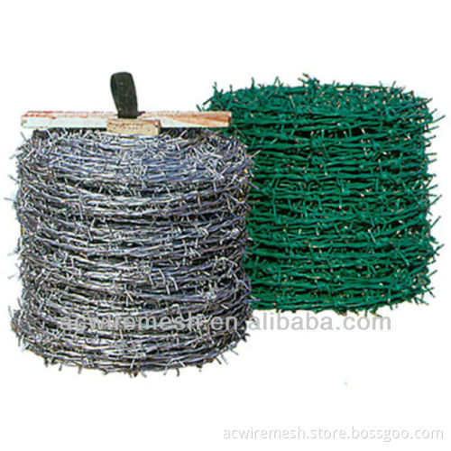 barbed wire length per roll